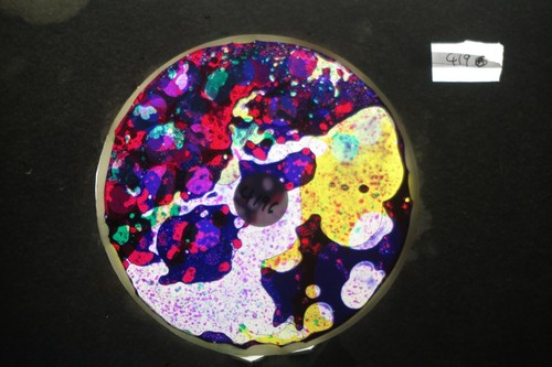 Bubble vision oil wheel with - bubble,