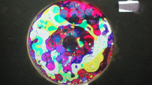 Bubble vision oil wheel with - bubble,