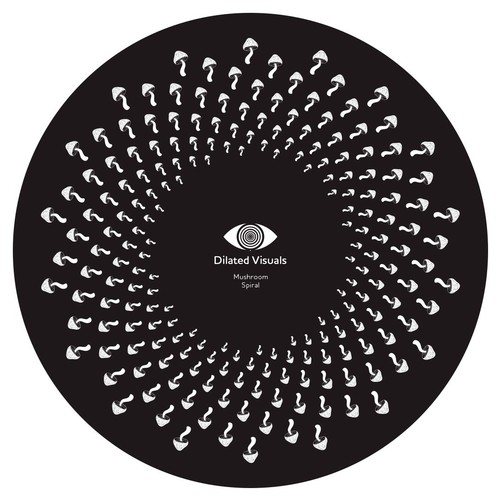 Mushroom spiral effects - spiral, 6”
