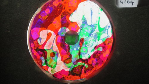 Bubble vision oil wheel with - oil,