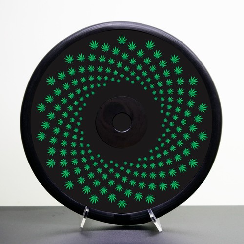 Sweet leaf spiral effects - leaf, 6”